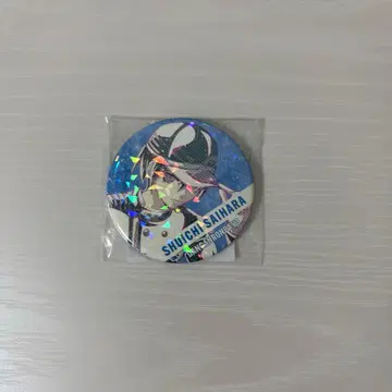 사이하라 슈이치 캔뱃지 홀로 캔뱃지 ani-art 특전 75mm