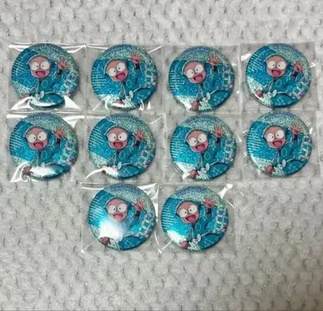 닌타마 란타로 라운드 원 트레이딩 글리터 캔뱃지 이나데라 란타로