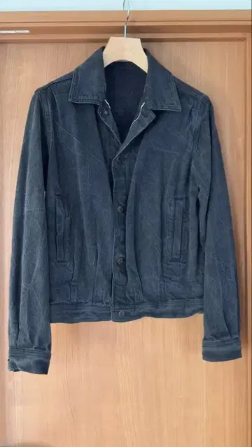 오라리 SELVEDGE FADED LIGHT DENIM BLOUSON