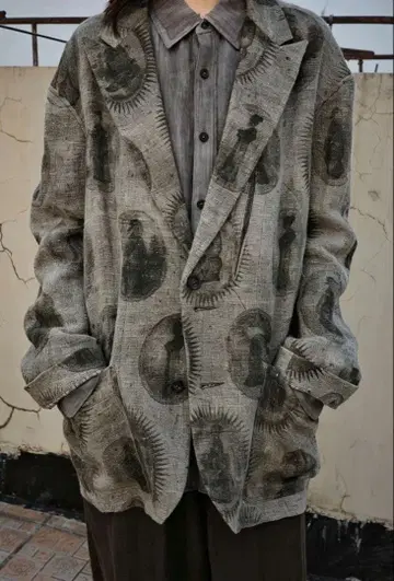 ZIGGY CHEN 린넨 BLAZER