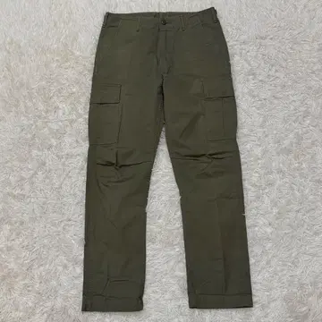 2224 orslow 오어슬로우 밀리터리 카고 팬츠 S 사이즈 카키