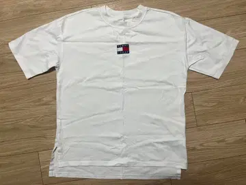 TOMMY JEANS 화이트 T셔츠 M