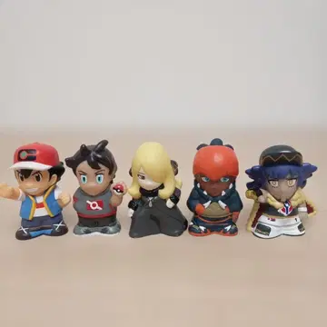 포켓몬 손가락 인형 지우(사토시) 고우 시로나 단테 키바나 트레이너