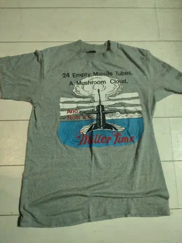 Anvil 밀리터리 T셔츠 M 사이즈