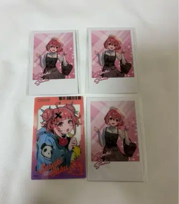 니지산지 사사키 사키 카드 세트