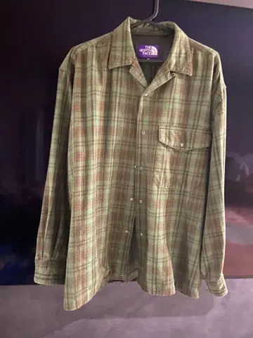 더 노스페이스 퍼플 라벨 셔츠