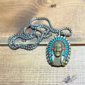 아메리카 원주민 목걸이 60cm