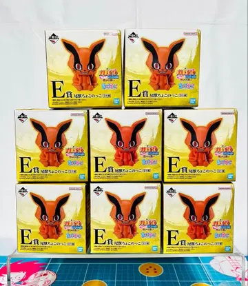 NARUTO 돌풍전 이어지는 마음 E상 미수 쵸코놋코 피규어 8개 세트!