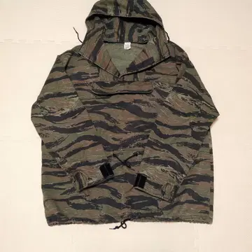 카모 패턴 풀오버 L 밀리터리 후드티