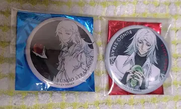 문호 스트레이독스 시부사와 타츠히코 캔뱃지 2개 세트