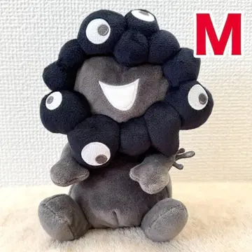 EXPO2025 미야쿠미야쿠 오테다마풍 봉제 인형 M 블랙 블랙