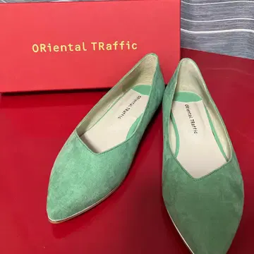 ORiental TRaffic 민트 그린 플랫슈즈