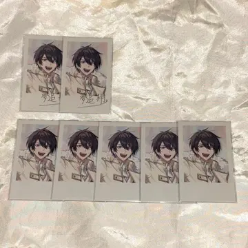 니지산지 6th 유메오이 카케루 폴라로이드풍 카드 7장 세트