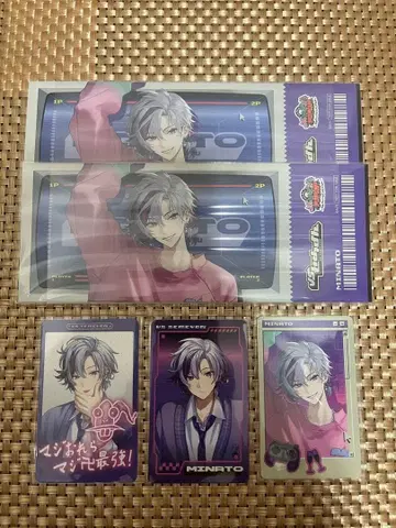 니지산지 VS 세메욘 후와 미나토 랜덤 사진풍 카드 티켓풍 카드