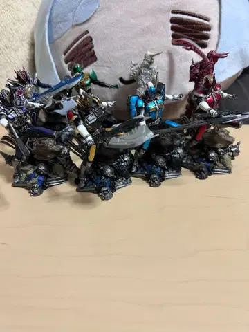 전왕 피규어 장혼 S.I.C. 시리즈 8체 세트