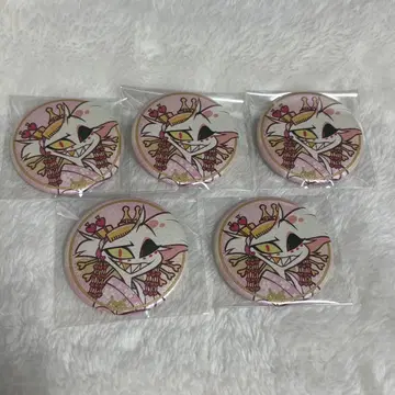 해즈빈 호텔 엔젤 더스트 기모노 캔뱃지 5개 세트