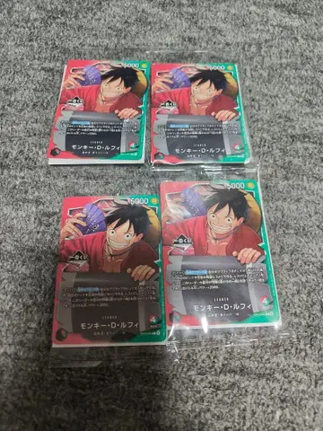 [ 제일복권 ] 원피스 카드 게임 프로모 몽키 D 루피 4장