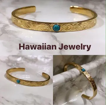 하와이안 주얼리 뱅글 팔찌 남성용 여성용 남자 고급 새상품급