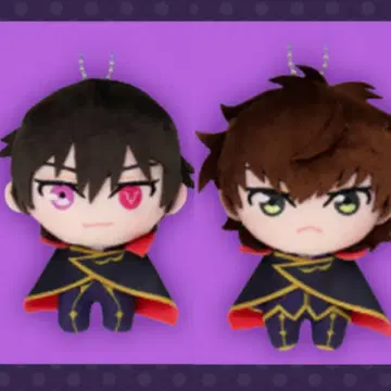 코드기어스 반역의 를르슈 프레챠스 봉제 인형 를르슈 쿠루루기 스자쿠