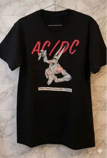 죠죠 jojo 티셔츠 ACDC d4C tee sbr 아라키 히로히코