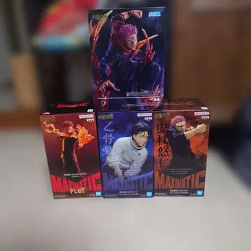 FIGURIZMA MAXIMATIC 주술회전 피규어 4체 세트 비1