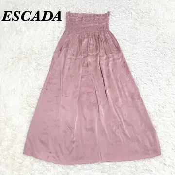 [새상품급] ESCADA 튜브 베어 원피스 S 핑크