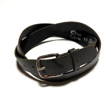 80s w85cm~w101cm 독일제 빈티지 벨트 천연 가죽 가죽 벨트