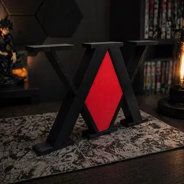 헌터헌터 로고 피규어