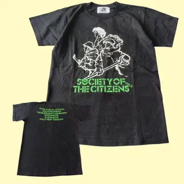 도쿄 사건 시이나 링고 티셔츠 블랙 굿즈 뮤직 이벤트 귀중