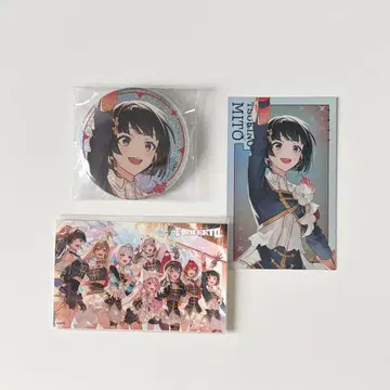 니지산지 concerto 츠키노 미토 캔뱃지 카드 세트 묶음 판매