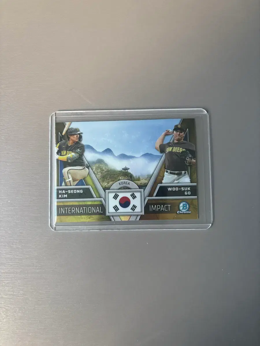 MLB김하성 고우석 보우만 크롬 카드