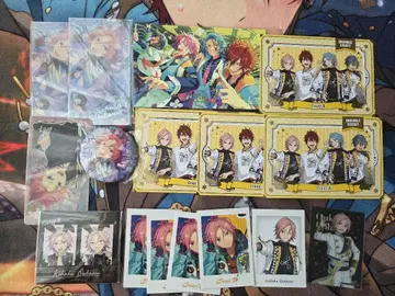 앙스타 코하쿠 파샤츠 엽서 클리어 카드 모집 캔뱃지 중국