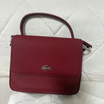 LACOSTE 라코스테 레드 숄더백 백