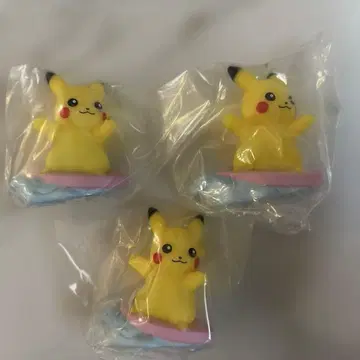 포켓몬 키즈 30주년 파도타기 피카츄 3개