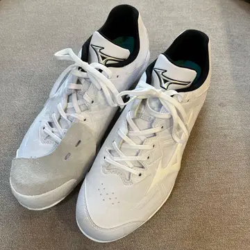 가격 인하 Mizuno 화이트 스파이크 27.5