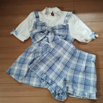 마조레티 스카이블루 계통 양산형 지뢰계 셋업 반팔