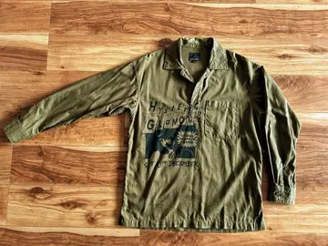 HYSTERIC GLAMOUR 밀리터리 셔츠 S 사이즈 올리브