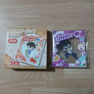 명탐정 코난 외출 케이스 포함 아크릴 스탠드 마츠다 진페이