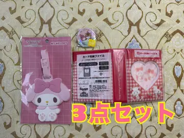 마이멜로 마이멜로디 mikko 카드 수납 파일 모프 샌드 캔뱃지