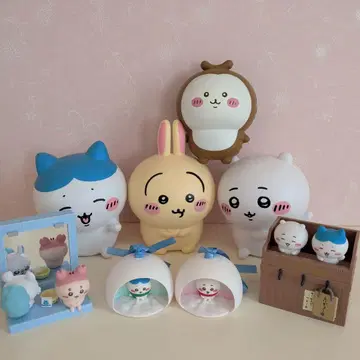 치이카와 하치와레 토끼 장수풍뎅이 피규어 세트