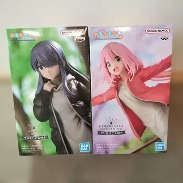 은퇴품 YURUCAMP 카카미가하라 나데시코 시마 린 피규어 세트