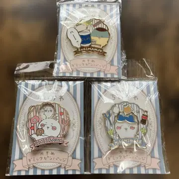 치이카와 빅 기믹 핀 배지 하치와레 밤만쥬 핀즈