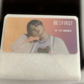 BE:FIRST MANATO 클리어 책갈피