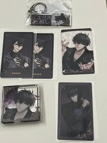 잘생긴 남자 빌런 에리스 카드 아크릴 블록 아크릴 키링 차레쿠지 AGF