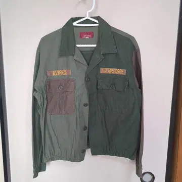 AVIREX 밀리터리 셔츠 아비렉스 U.S. AIR FORCE