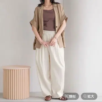 로리즈팜 린넨 코쿤 팬츠 M