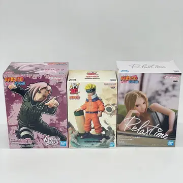 NARUTO 피규어 3체 세트 나루토 사쿠라 츠나데