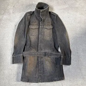 00s ATTACHMENT denim gimmick coat