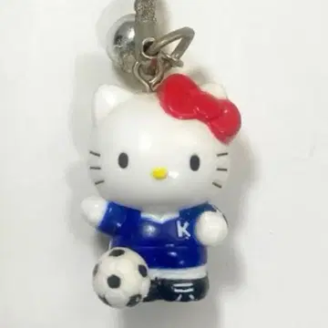 체육회계 축구부 2001년 헬로키티 펜던트 스트랩