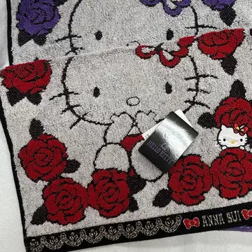 안나수이 헬로키티 2장 [완판템] 타월 손수건 산리오 핸드 타월